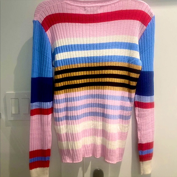 NWT Luna Tuccini Striped Sweater - Picture 3 of 3